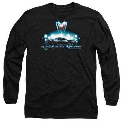 Front - Pontiac Unisex Adult Grand Prix Long-Sleeved T-Shirt