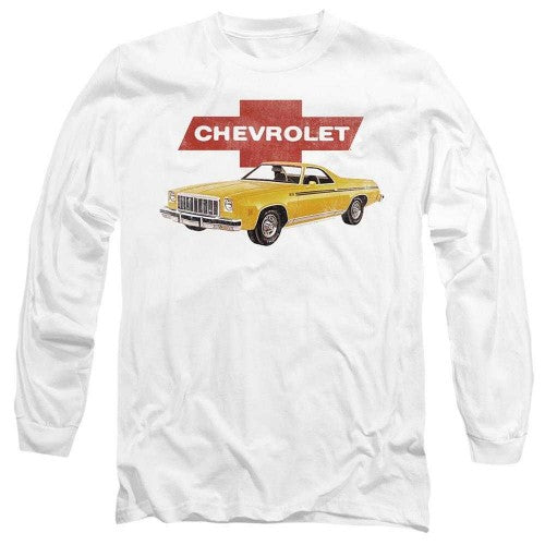 Front - Chevrolet Unisex Adult El Camino Long-Sleeved T-Shirt