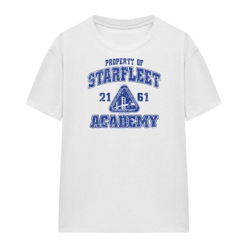 Front - Star Trek Womens/Ladies Old School T-Shirt