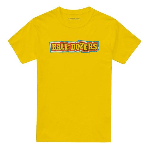 Front - Dubble Bubble Unisex Adult Balldozers T-Shirt