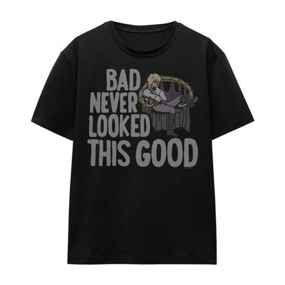 Front - Labyrinth Womens/Ladies Bad Never Looked This Good T-Shirt