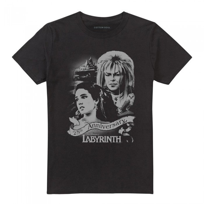 Front - Labyrinth Unisex Adult 25th Anniversary T-Shirt