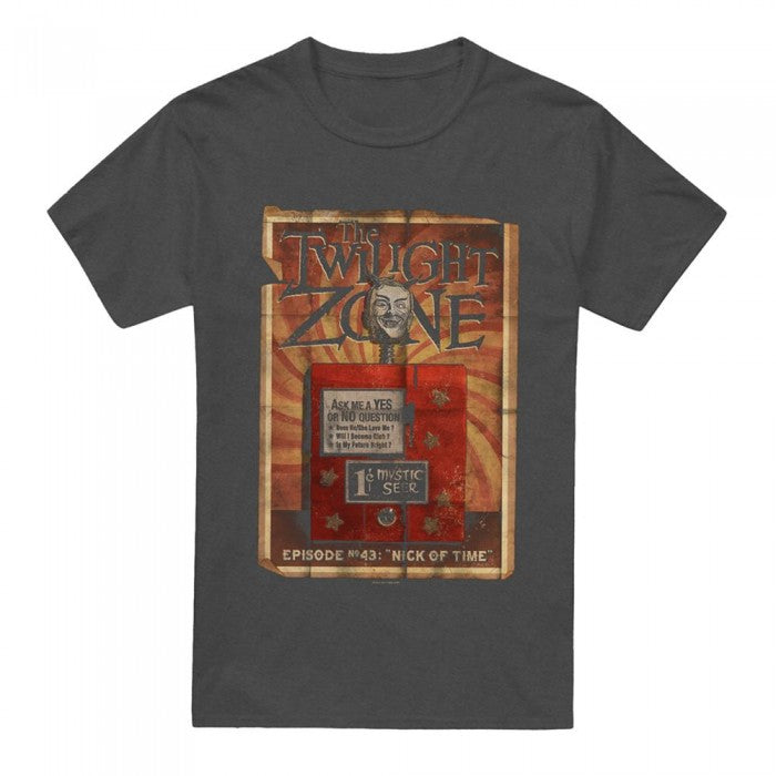 Front - The Twilight Zone Unisex Adult Seer Heather T-Shirt