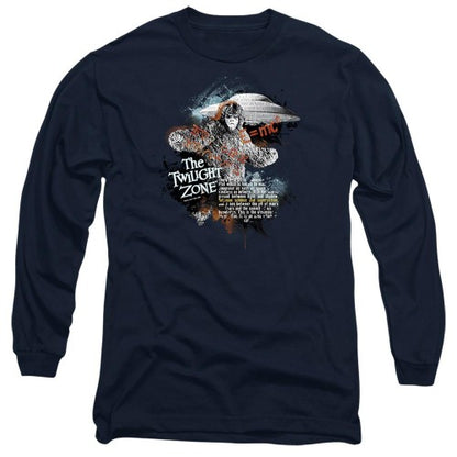 Front - The Twilight Zone Unisex Adult Science & Superstition Long-Sleeved T-Shirt