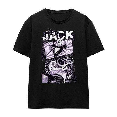 Front - The Nightmare Before Christmas Womens/Ladies Fear Fest T-Shirt