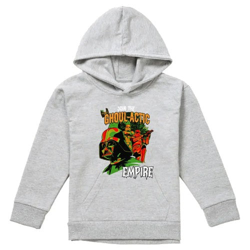 Front - Star Wars Childrens/Kids Join The Ghoulactic Empire Heather Hoodie