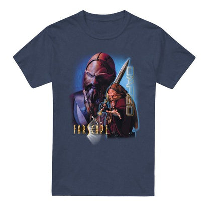 Front - Farscape Unisex Adult Ka D´Argo Heather T-Shirt