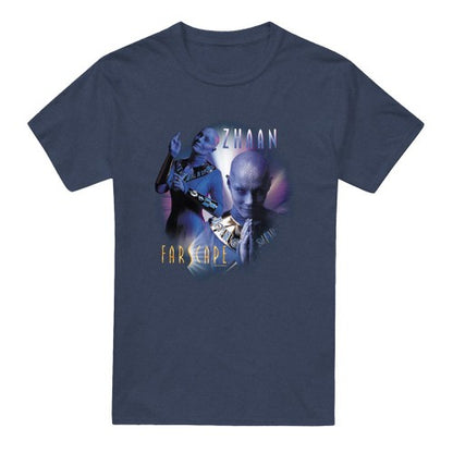 Front - Farscape Unisex Adult Zhaan Heather T-Shirt