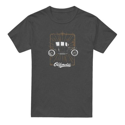 Front - Oldsmobile Unisex Adult 1912 Defender Heather T-Shirt