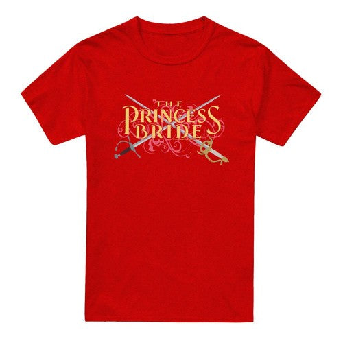 Front - The Princess Bride Unisex Adult Swords Heather T-Shirt