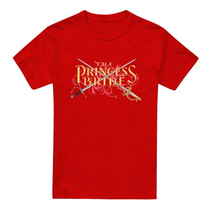 Front - The Princess Bride Unisex Adult Swords Heather T-Shirt