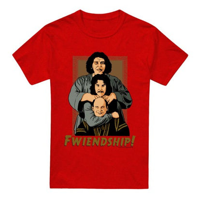 Sand - Front - The Princess Bride Unisex Adult Friendship T-Shirt