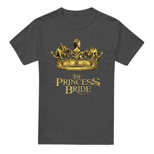 Front - The Princess Bride Unisex Adult Crown Heather T-Shirt
