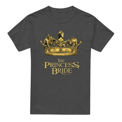 Front - The Princess Bride Unisex Adult Crown Heather T-Shirt