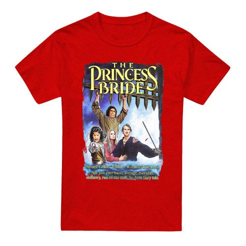Front - The Princess Bride Unisex Adult Alt Poster Heather T-Shirt