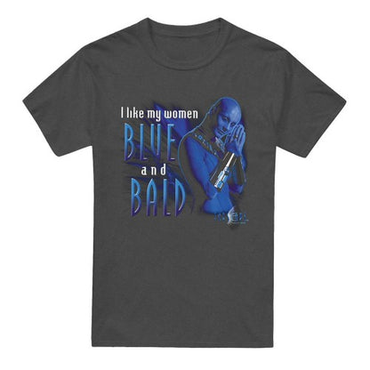 Front - Farscape Unisex Adult Blue And Bald Heather T-Shirt