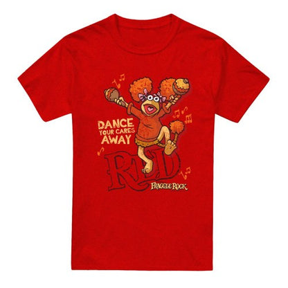 Front - Fraggle Rock Unisex Adult Dance Heather T-Shirt
