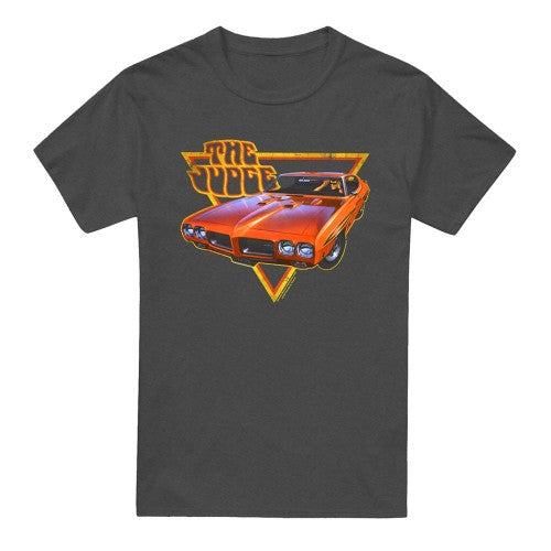 Front - Pontiac Unisex Adult Judged Heather T-Shirt