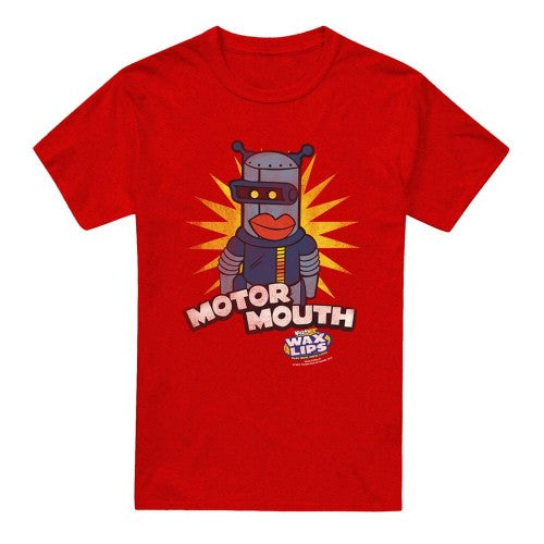 Front - Dubble Bubble Unisex Adult Motor Mouth Heather T-Shirt