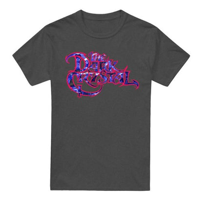 Front - Dark Crystal Unisex Adult Collage Logo Heather T-Shirt
