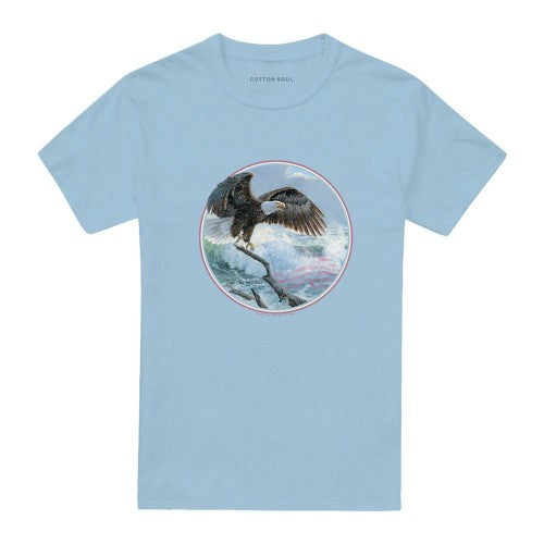 Front - Wild Wings Unisex Adult Wild Glory Heather T-Shirt