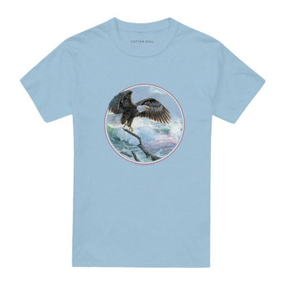 Front - Wild Wings Unisex Adult Wild Glory Heather T-Shirt