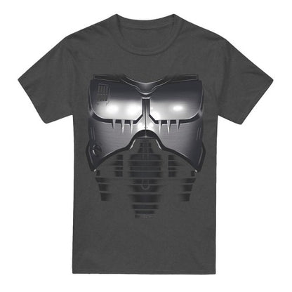 Front - Robocop Unisex Adult Armour Heather T-Shirt
