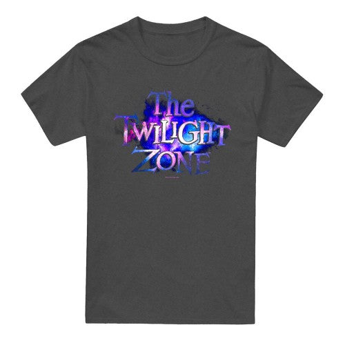Front - The Twilight Zone Unisex Adult Twilight Galaxy Heather T-Shirt