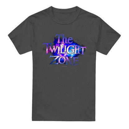 Front - The Twilight Zone Unisex Adult Twilight Galaxy Heather T-Shirt