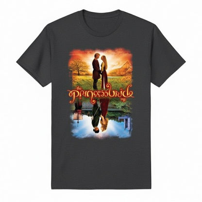 Front - The Princess Bride Unisex Adult Poster Heather T-Shirt