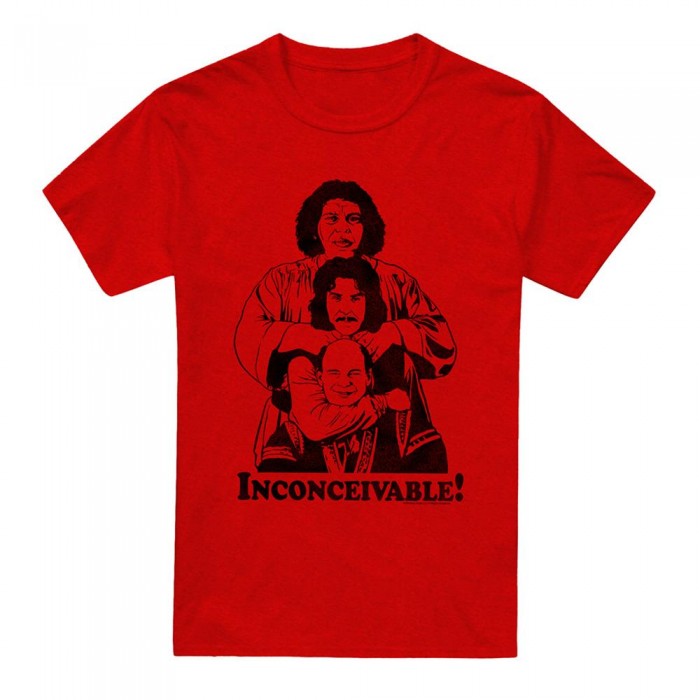 Front - The Princess Bride Unisex Adult Inconceivable! Heather T-Shirt