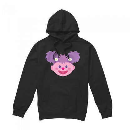 Front - Sesame Street Unisex Adult Abby Cadabby Kawaii Face Hoodie