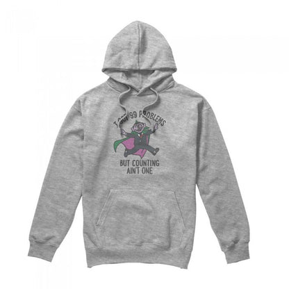 Front - Sesame Street Unisex Adult I Got 99 Problems Heather Hoodie