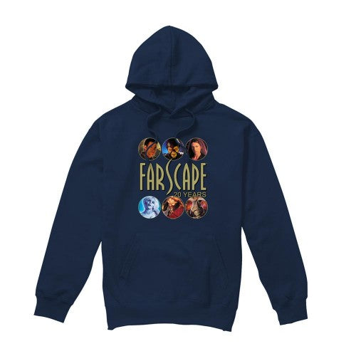 Front - Farscape Unisex Adult 20 Years Hoodie