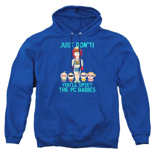 Front - South Park Unisex Adult PC Babies Hoodie