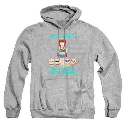 Front - South Park Unisex Adult PC Babies Hoodie