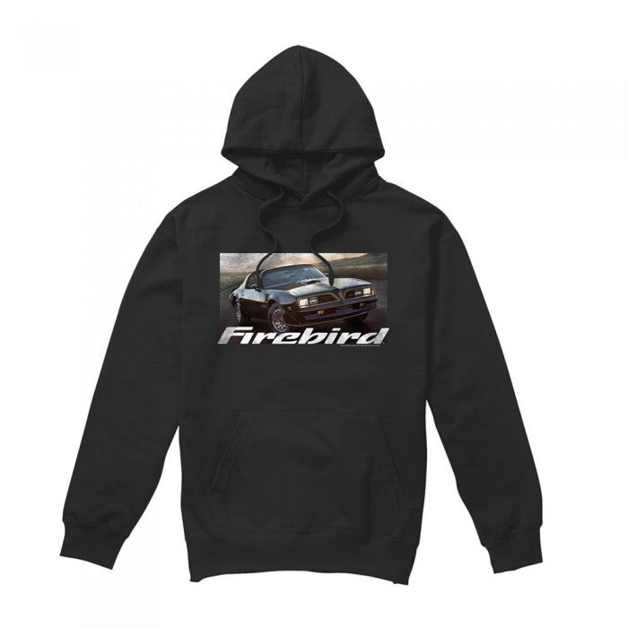 Front - Pontiac Unisex Adult Firebird 76 Hoodie