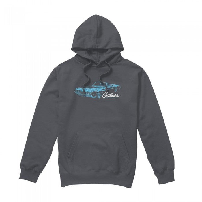 Front - Oldsmobile Unisex Adult 68 Cutlass Hoodie
