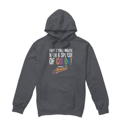 Front - Dubble Bubble Unisex Adult Paints Your Mouth Hoodie