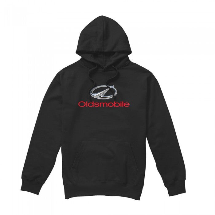 Front - Oldsmobile Unisex Adult Logo Modern Hoodie