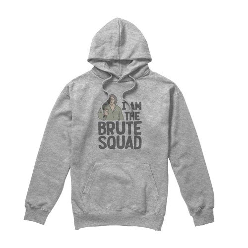 Front - The Princess Bride Unisex Adult I Am The Brute Squad Heather Hoodie