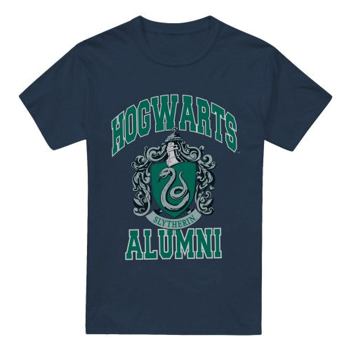 Front - Harry Potter Mens Slytherin Alumni T-Shirt