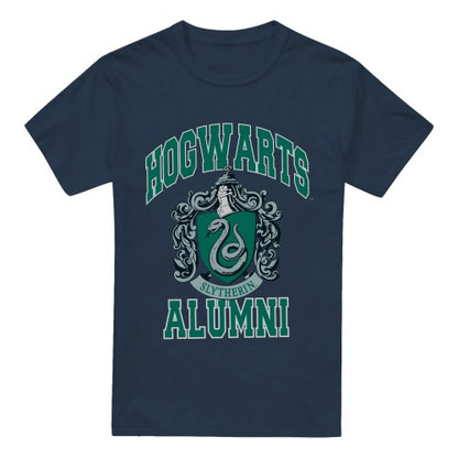 Front - Harry Potter Mens Slytherin Alumni T-Shirt
