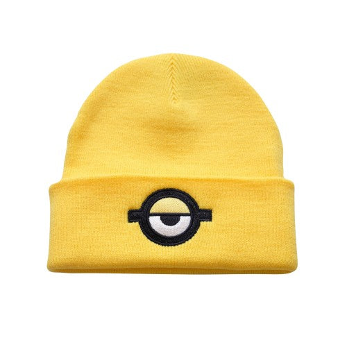 Front - Minions Mens Eye Beanie