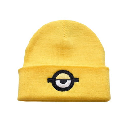 Front - Minions Mens Eye Beanie