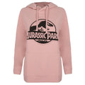 Front - Jurassic Park Womens/Ladies Logo Hoodie