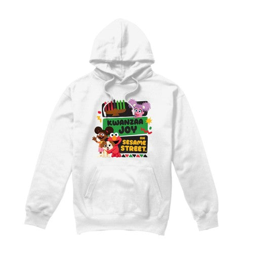 Front - Sesame Street Unisex Adult Kwanzaa Joy Hoodie