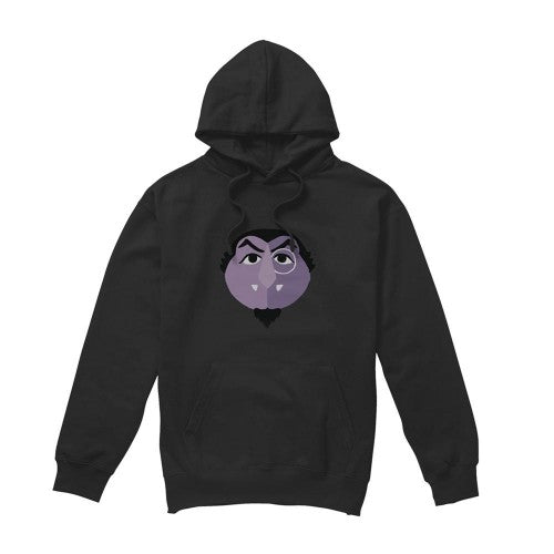 Front - Sesame Street Unisex Adult Glower The Count Hoodie