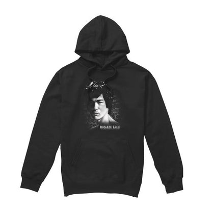 Front - Bruce Lee Unisex Adult In Your Face Hoodie