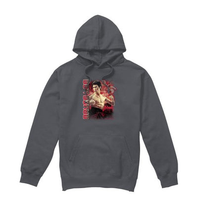 Front - Bruce Lee Unisex Adult Fury Hoodie
